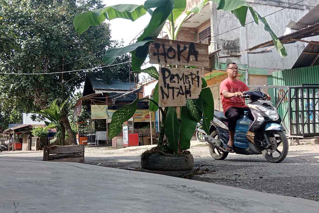 Muslim, warga Kecamatan Indrajaya, kepada Media Indonesia, Sabtu, 11 Movember 2023 mengatakan, aksi menanam pisang pada beberapa titik badan jalan yang rusak seperti kubangan itu adalah untuk melampiaskan rasa kecewa masyarakat terhadap sikap Pemprov Aceh. Apalagi pemerintah setempat terkesan tutup mata terhadap keluhan warga yang berulangkali dan sudah bertahun tahun menyampaikan kondisi jalan rusak.