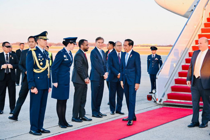 Di Washington DC, Presiden Jokowi diagendakan bertemu dengan Presiden Amerika Serikat Joe Biden di Gedung Putih.