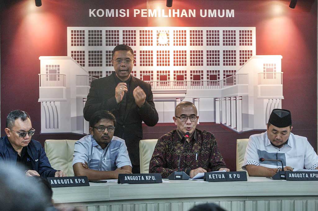 Penetapan tersebut dituangkan dalam keputusan Komisi Pemilihan Umum RI Nomor 1632 Tahun 2023.