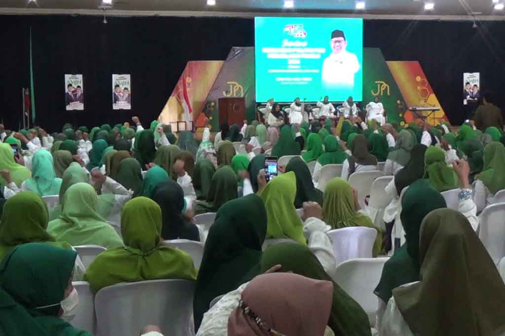 Mereka dibaiat dalam Jaringan Perempuan Nahdliyin yang akan memenangkan pasangan AMIN. Dalam baiat itu mereka berjanji mendukung Pemilu yang jujur dan adil dengan mengedepankan persatuan dan kesatuan bangsa. Selain itu mereka berjanji siap mendukung dan memenangkan pasangan AMIN, dan siap bekerja keras untuk memenangkan dan mengamankan di Pemilu 2024.