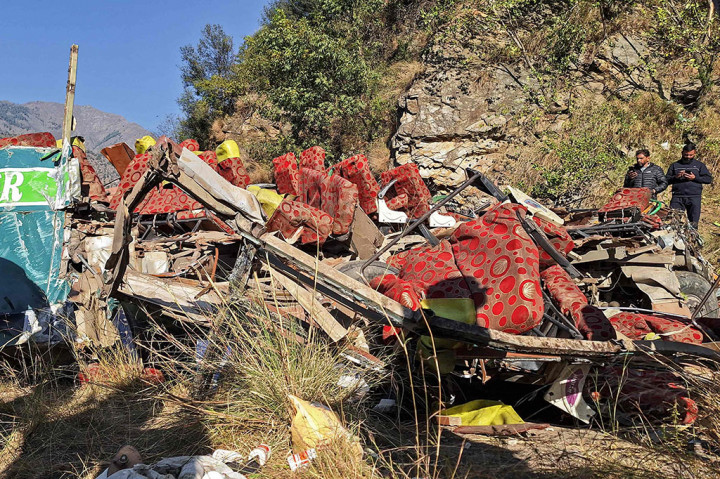 Pejabat pemerintah setempat Harvinder Singh mengatakan kepada AFP bahwa 37 orang tewas.