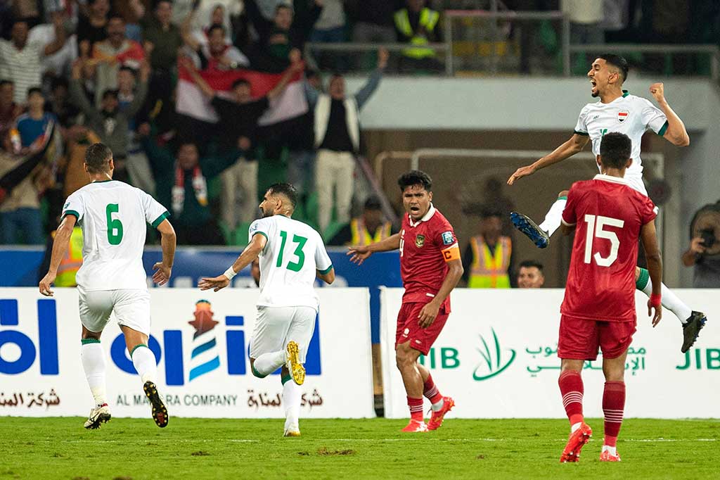 Irak mengambil inisiatif menyerang terlebih dahulu dan unggul 2-0 terlebih dahulu lewat Bashar Resan pada menit ke-20 dan gol bunuh diri Jordi Amat pada menit ke-35.
