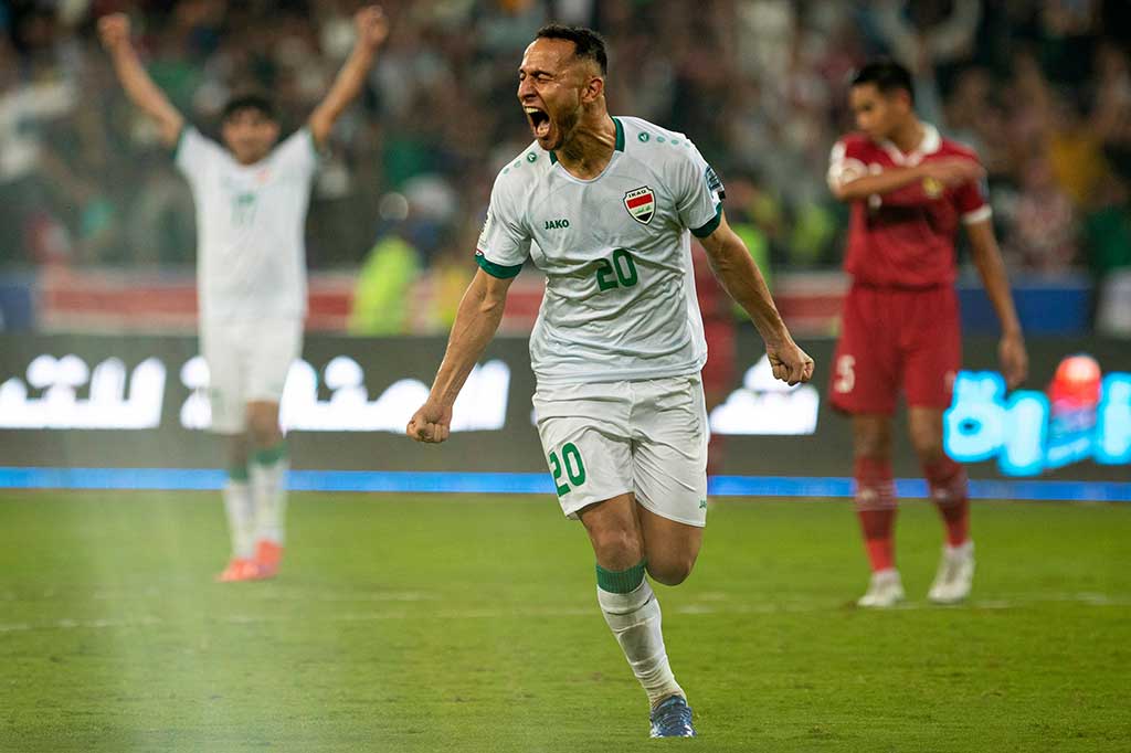 Sempat menunjukkan perkembangan permainan, Indonesia malah kembali kebobolan pada menit 61 lewat gol Osama Rashid dan mengubah skor menjadi 3-1 untuk keunggulan Irak.