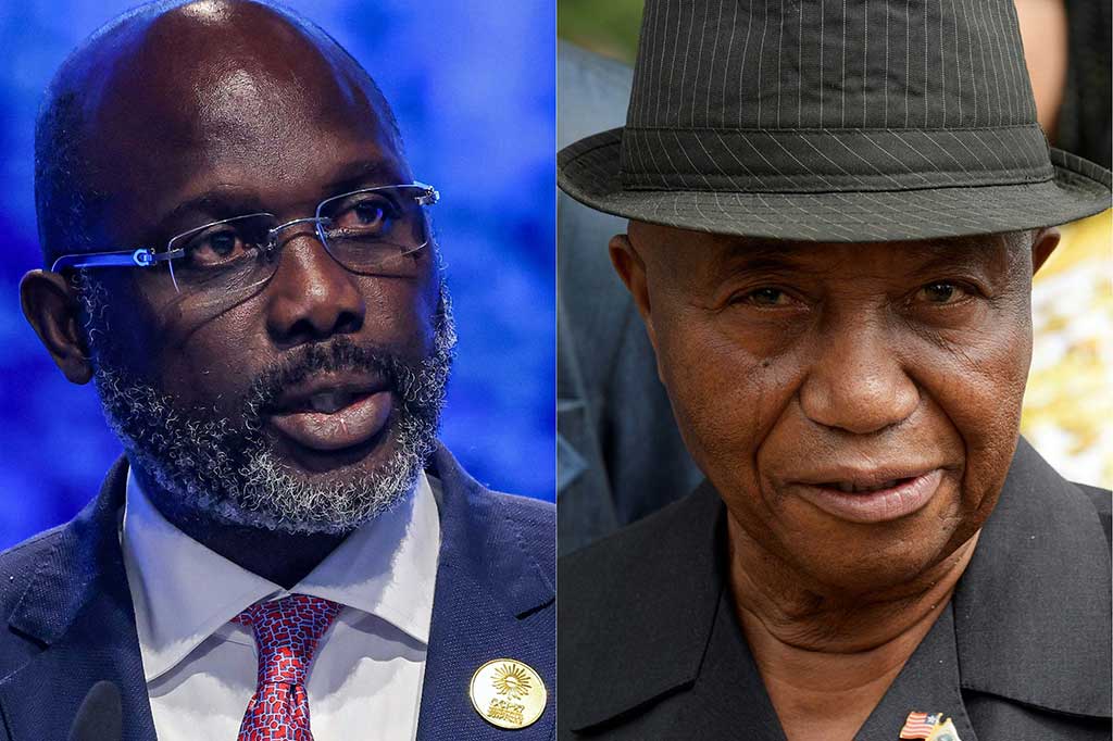  Presiden petahana dan legenda sepak bola Liberia, George Weah, Jumat, 17 November 2023, mengakui kekalahan setelah perolehan suara hampir selesai menunjukkan pemimpin oposisi Joseph Boakai memimpin dengan 50,89 persen suara.