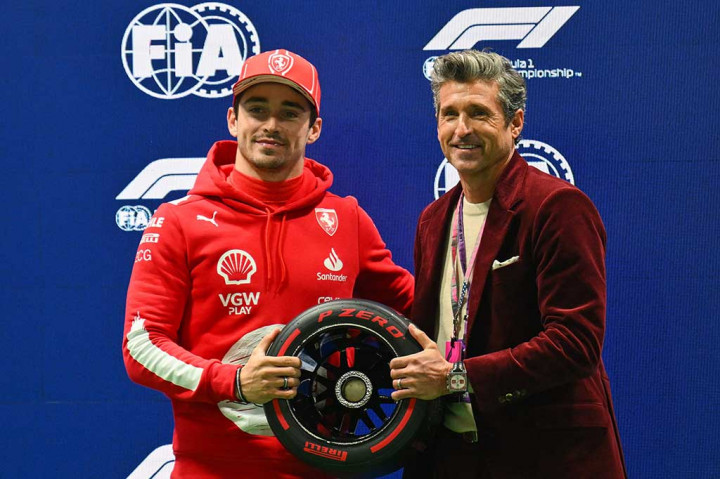 Pembalap Ferrari Charles Leclerc merebut pole Grand Prix Las Vegas, Sabtu, 18 November 2023 waktu setempat. Leclerc langsung menargetkan kemenangan di balapan utama yang akan digelar Minggu, 19 November.