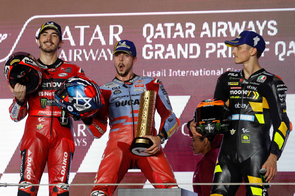 Di Giannantonio, yang tidak memiliki balapan untuk tahun depan, menyelesaikan akhir pekan terbaik dalam karir MotoGP-nya setelah finis kedua dalam balapan sprint.