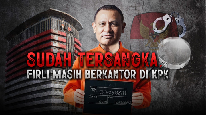 Sudah Tersangka, Firli Masih Berkantor di KPK