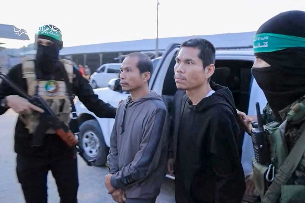 Hamas juga telah membebaskan 12 sandera asal Thailand setelah dimediasi oleh Mesir. Perdana Menteri Thailand Srettha Thavisin menyebut mereka sudah dijemput oleh petugas kedutaan. Pembebasan warga Thailand itu bukan bagian dari kesepakatan asli yang dimediasi oleh Qatar.