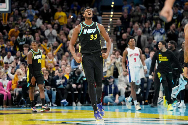 Pacers sukses membungkam Cleveland Cavaliers, Philadelphia 76ers, Atlanta Hawks, dan Detroit Pistons pada permulaan kompetisi terbaru yang digelar oleh NBA tersebut.