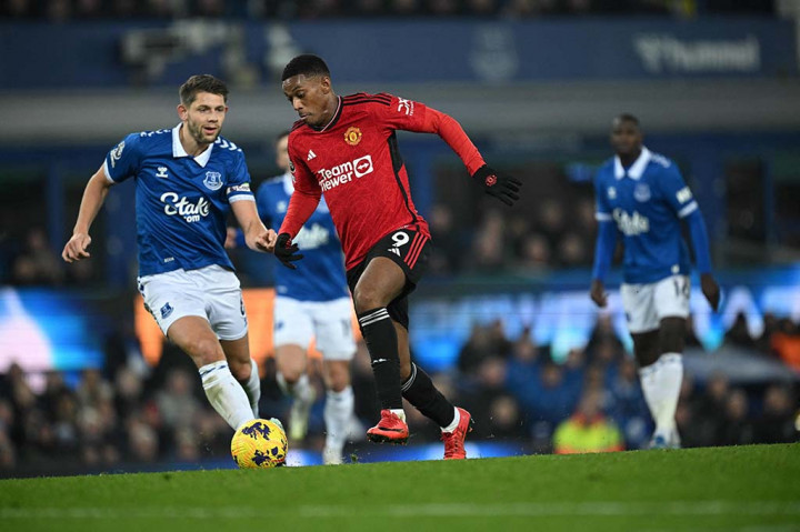 Martial menutup kemenangan MU dengan golnya pada menit ke-75. Mendapat umpan Bruno Fernandes, Martial dengan cerdik mengecoh Jordan Pickford untuk membawa MU menang 3-0.