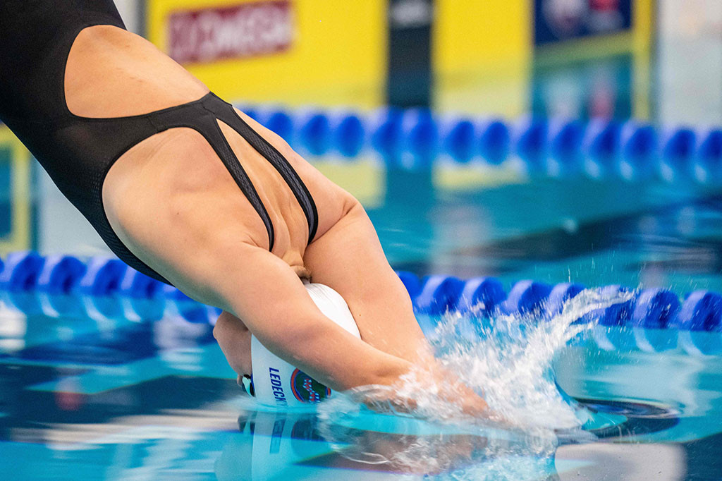 Pemegang tujuh medali emas Olimpiade Katie Ledecky menang mudah pada lomba 800m gaya bebas, Rabu, 29 November 2023, pada pembukaan kejuaraan renang US Open di Greensboro, North Carolina, AS.