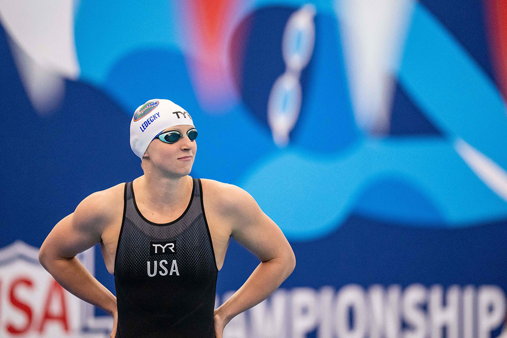 Kemenangan itu menjadi modal awal bagi perenang 26 tahun itu yang berharap menjadi atlet putri pertama yang memenangi empat medali Olimpiade pada satu nomor tertentu, dalam hal ini 800m individual putri.