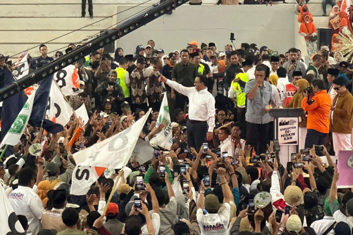 Anies mengatakan, isu perubahan yang dia bawa bukan saat awal kampanye saja karena isu tersebut sudah didengungkan sejak tahun lalu.