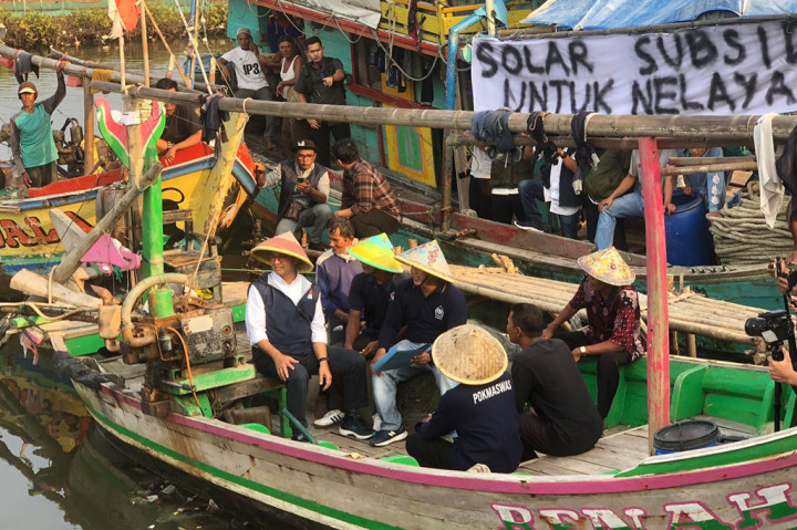 Anies menyatakan komitmennya untuk menyerap aspirasi para nelayan, karena ketika mereka sejahtera, maka negara kuat. Mantan Gubernur DKI Jakarta itu sempat berdiskusi cukup lama dengan perwakilan nelayan yang menginginkan adanya perubahan dan penataan di kawasan tersebut. 