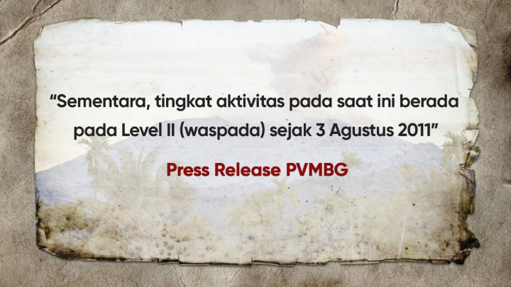 Marapi Erupsi Tanpa Peringatan Dini?