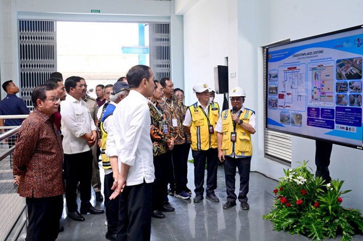 “Kita harapkan ini akan, stasiun pompa ini akan mengurangi banjir yang ada di tujuh kecamatan di DKI Jakarta,” imbuhnya. 