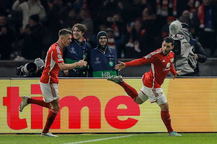 Union Berlin sempat unggul terlebih dahulu melalui gol Kevin Volland pada babak pertama. 