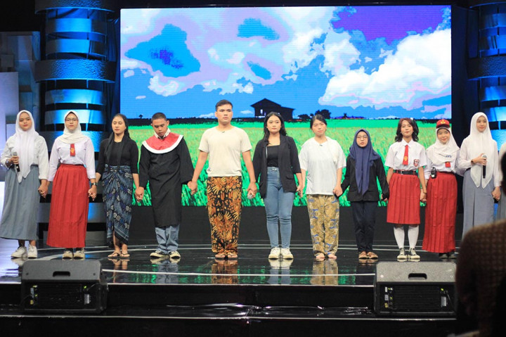 Pertunjukan dari anggota teater dari Universitas Trisakti juga turut memeriahkan OSC Awards 2023.