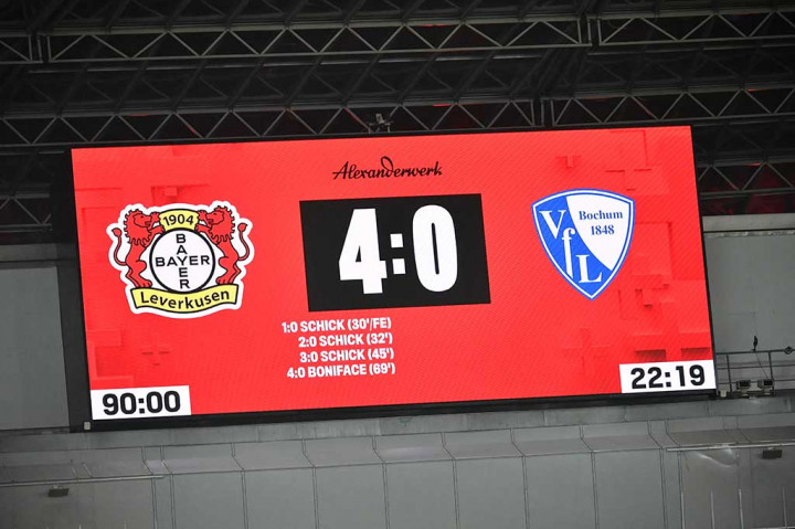 Kemenangan itu membuat Leverkusen menjaga jarak empat poin dengan Bayern Munich di puncak klasemen, dengan koleksi 42 poin. Sedangkan Bochum tetap berada di posisi ke-14 dengan 16 poin.
