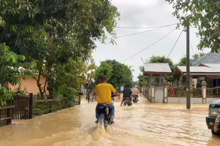 Ilyas mengatakan banjir yang terjadi sejak Minggu, 24 Desember 2023, awalannya merendam lima kecamatan. Namun, saat ini telah meluas hingga ke sembilan kecamatan yakni, Kecamatan Simpang Jernih, Pante Bidari, Indra Makmur, Sungai Raya, Birem Bayeun. 