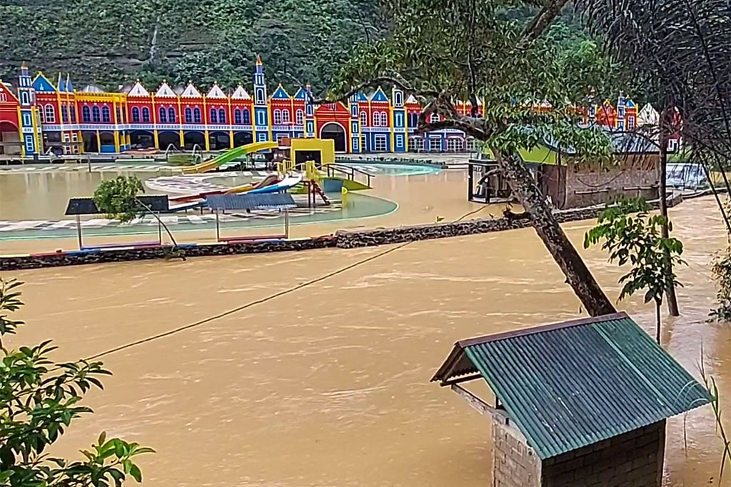 Banjir Kembali Rendam Objek Wisata Lembah Harau