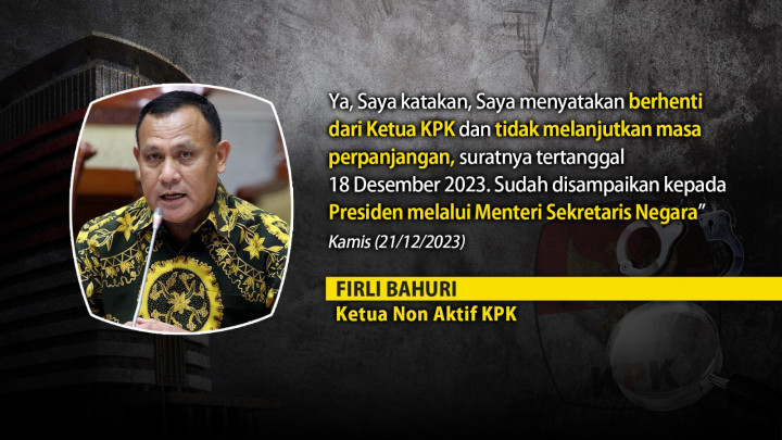 Kembali Diperiksa sebagai Tersangka, Akankah Firli Ditahan?