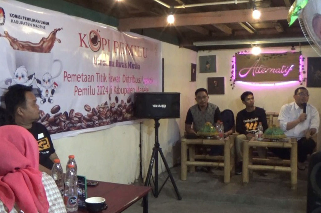 Dalam diskusi yang digelar KPU Majene dan sejumlah awak media, sejumlah titik daerah terpencil jadi perhatian serius. Seperti di daerah Kecamatan Ulumanda yang mayoritas wilayahnya berada di pegunungan dan terpencil.