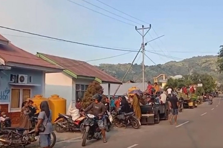 Badan tersebut mencatat letusan lain dari Lewotobi Laki-Laki pada hari Selasa tetapi awan abu dari gunung berapi tersebut tidak teramati, katanya dalam sebuah pernyataan.