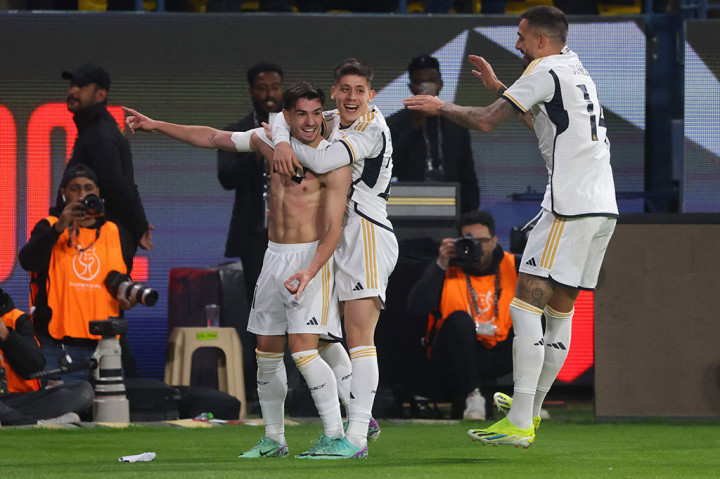 Brahim Diaz memastikan kemenangan timnya menjadi 5-3 di penghukung babak kedua perpanjangan waktu melalui serangan balik dengan kiper Atletico Jan Oblak keluar dari posisinya.