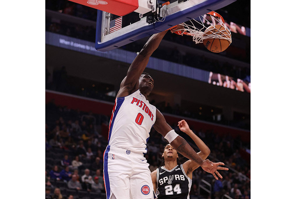 Jalen Duren menyumbang 21 poin dan 12 rebound untuk Detroit yang menelan enam kekalahan beruntun.