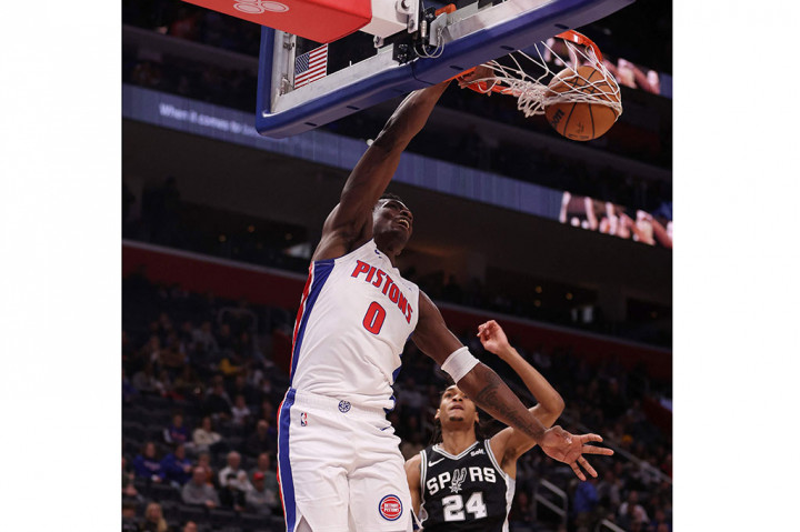 Jalen Duren menyumbang 21 poin dan 12 rebound untuk Detroit yang menelan enam kekalahan beruntun.