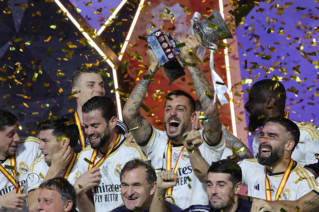 Vinicius sendiri sudah membuka keunggulan Los Blancos ketika laga baru bergulir tujuh menit. Golnya saat itu tercipta setelah lolos dari jebakan offside untuk mengejar umpan terobosan Jude Bellingham dan menang duel dengan kiper Barcelona Inaki Pena.