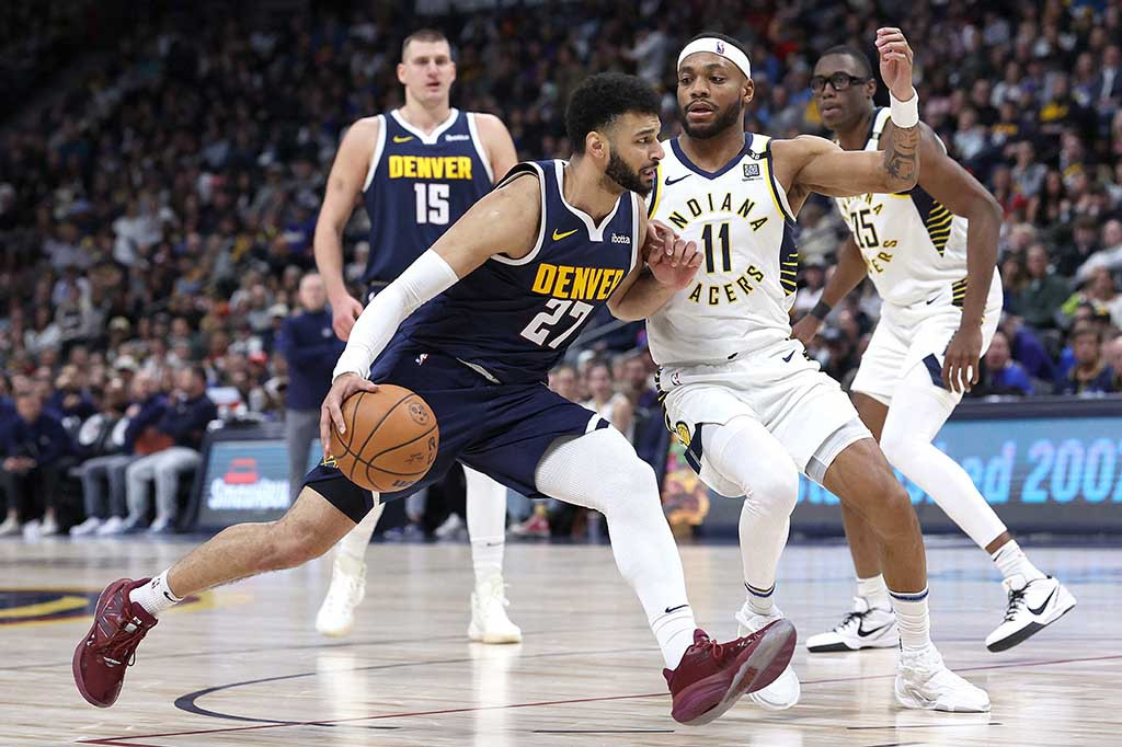 Jokic baru saja melewatkan triple-double ke-13nya musim ini, menambahkan 12 rebound dan sembilan assist.