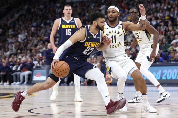 Jokic baru saja melewatkan triple-double ke-13nya musim ini, menambahkan 12 rebound dan sembilan assist.