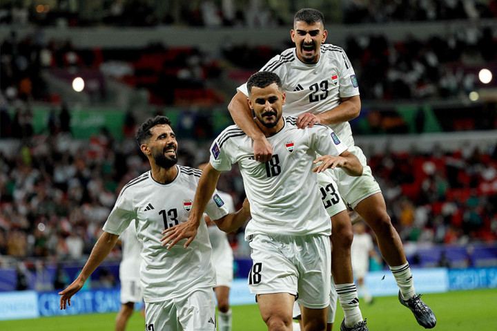 Sayangnya Irak lantas mampu mencetak dua gol tambahan melalui Oshama Rashid pada tambahan waktu babak pertama dan Aymen Hussein pada menit ke-75.