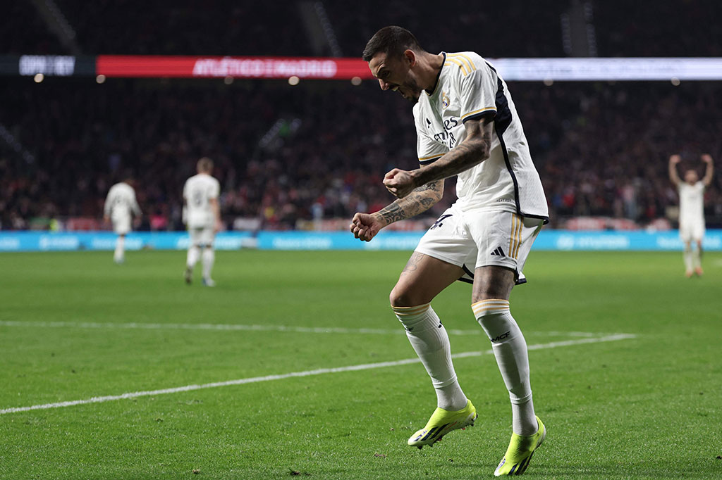 Striker pengganti Joselu kemudian mencetak gol penyeimbang untuk Madrid pada menit ke-82 lewat sundulan menyambut umpan matang Jude Bellingham. Laga dilanjutkan ke babak tambahan setelah skor imbang 2-2 bertahan selama 90 menit.