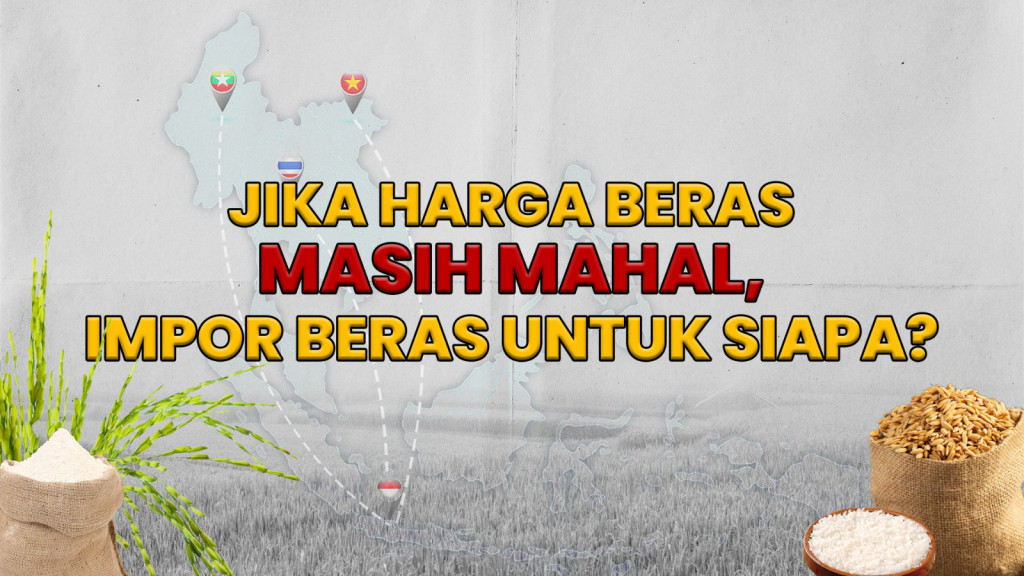 Jika Harga Beras Masih Mahal, Impor Beras untuk Siapa?