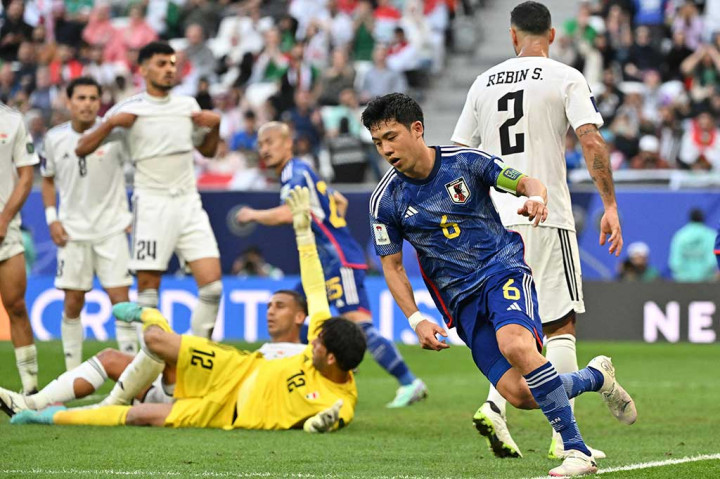 Jepang memperkecil ketertinggalan lewat pemain Liverpool Wataru Endo  pada menit ketiga dari delapan menit waktu tambahan di akhir pertandingan.