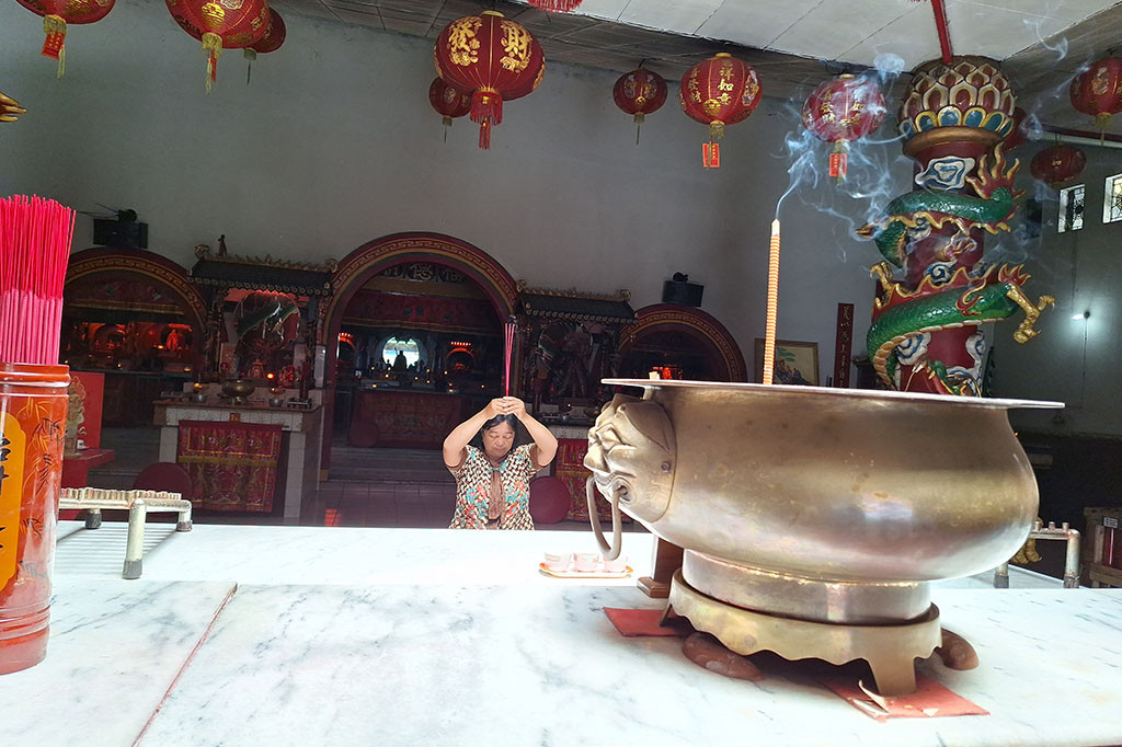 Doa untuk Pemilu damai, menurut Maryati, juga kemungkinan akan diselipkan pada doa bersama saat menyambut Tahun Baru Imlek di bulan depan. Sebab, katanya, Umat Tri Dharma juga sangat menginginkan Indonesia tetap damai selama momentum pesta demokrasi ini. 