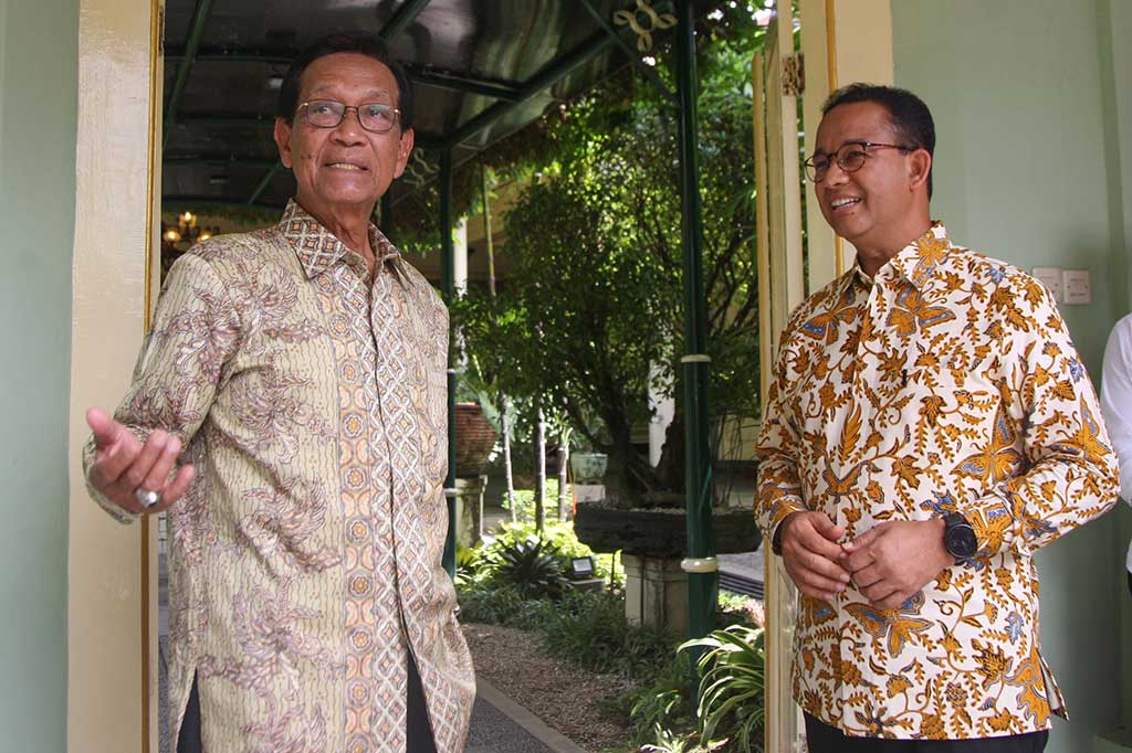 Bagi Anies, Sultan HB X merupakan sosok rujukan bagi semua kalangan sehingga dalam kontestasi Pilpres 2024, ia merasa perlu bersilaturahim serta memperoleh wejangan dari Raja Keraton Yogyakarta itu.