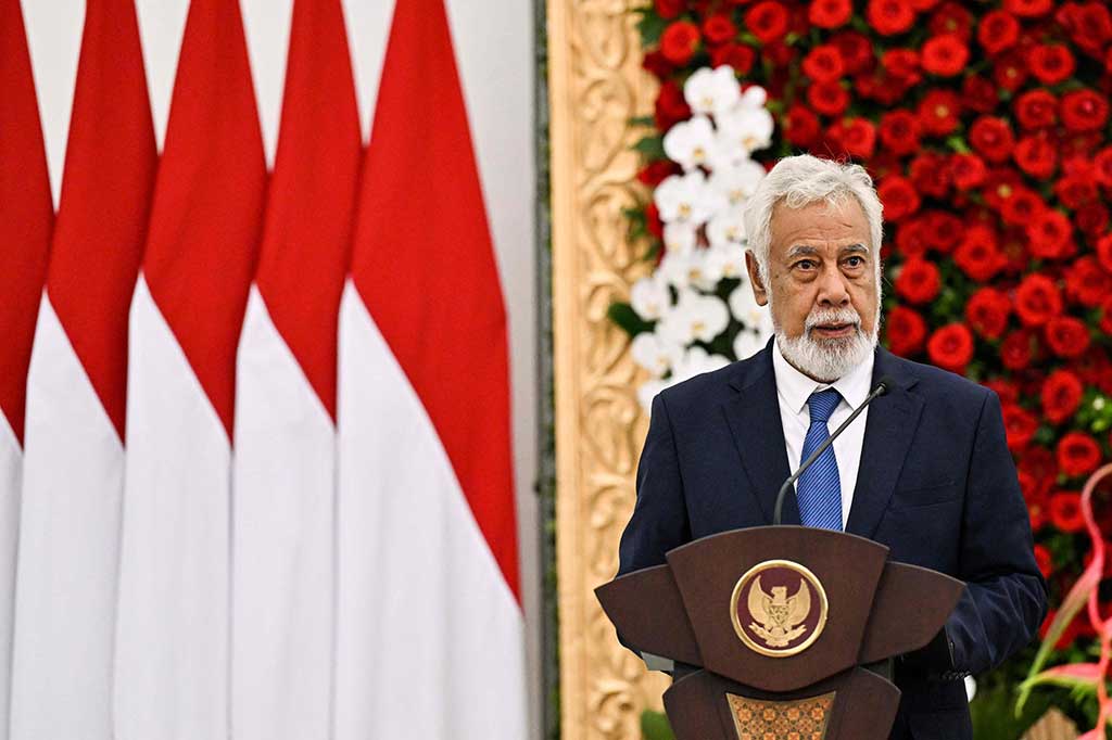 Dalam keterangannya, PM Xanana mengapresiasi atas sambutan hangat dan undangan yang diberikan Presiden Jokowi. Perdana Menteri yang baru dilantik pada bulan Juli 2023 itu juga berharap sukses pesta demokrasi atau pemilu di Indonesia