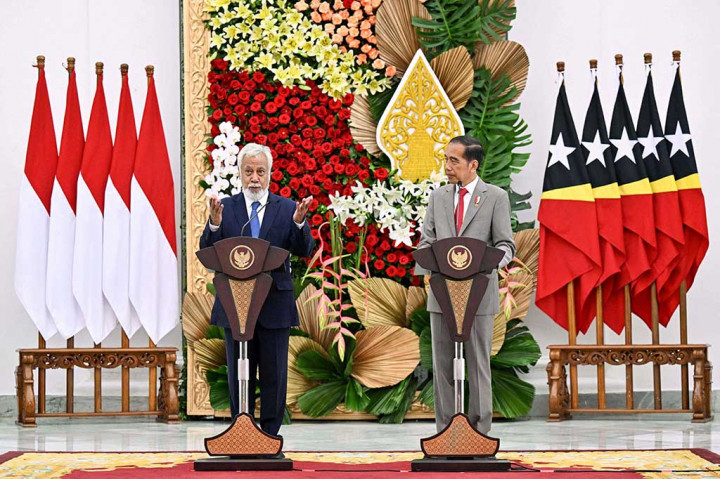 Xanana mengatakan bahwa kerja sama serta persahabatan antara Timor Leste dan Indonesia telah terjalin dengan baik di bawah Pemerintahan Presiden Jokowi.