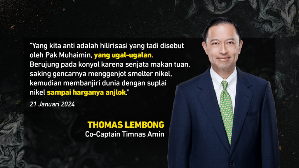 Hilirisasi Nikel Ugal-ugalan?