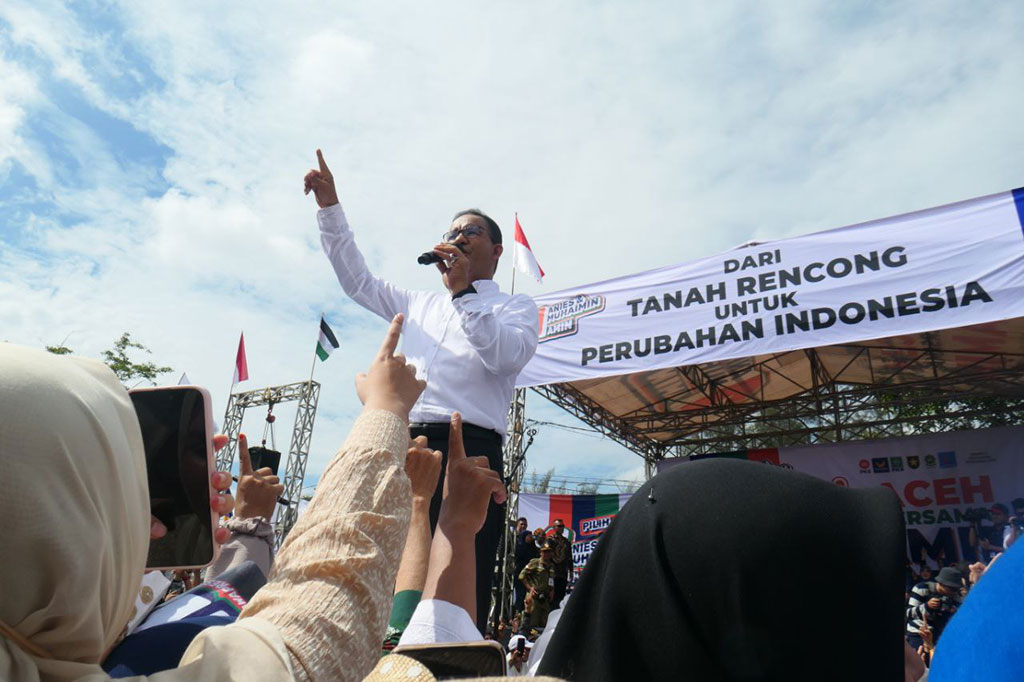 Dalam kampanyenya, Anies menyampaikan visi dan misinya untuk Indonesia. Ia juga menyampaikan sejumlah program kerjanya jika terpilih menjadi presiden. 