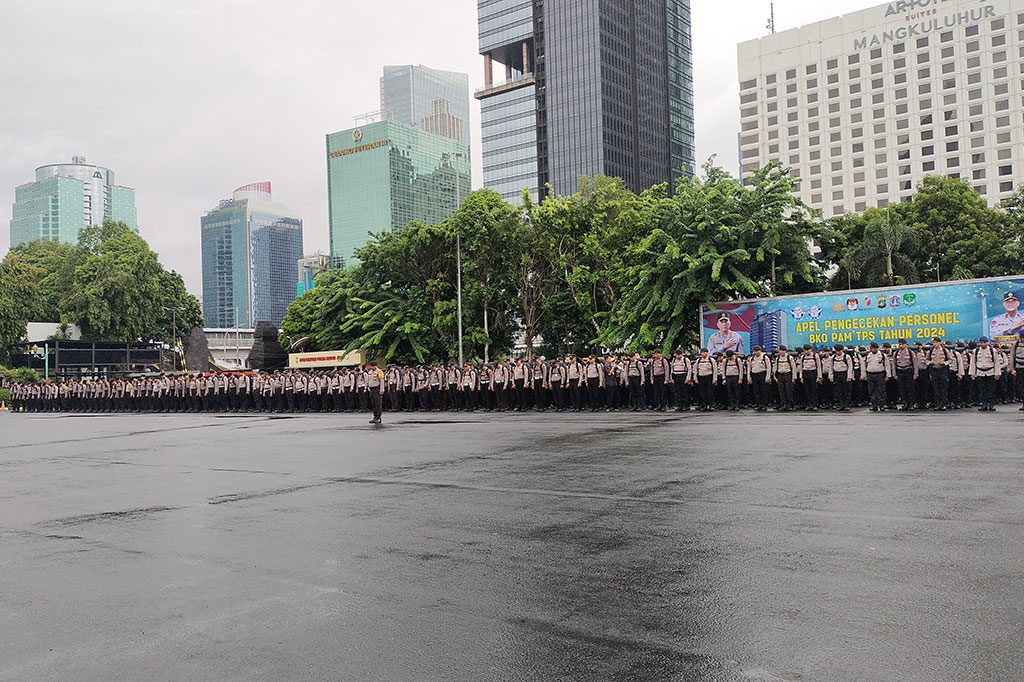 Wakapolda mengatakan tidak semua personel mempunyai pengalaman yang cukup dalam melakukan pengamanan pemilu. Oleh karena itu, kata dia, perlu pengecekan baik kesiapan personel maupun kebutuhan, seperti pakaian hingga logistik pangan. 