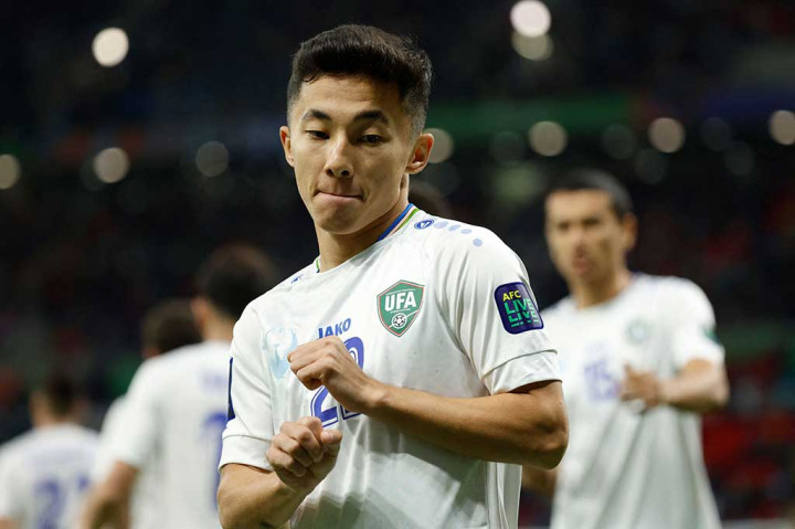 Uzbekistan kembali unggul pada pertengahan babak kedua lewat pemain sayap CSKA Moscow berusia 20 tahun, Abbosbek Fayzullaev yang menceploskan bola dari luar kotak penalti. Skor 2-1 untuk Uzbekistan bertahan hingga laga usai.