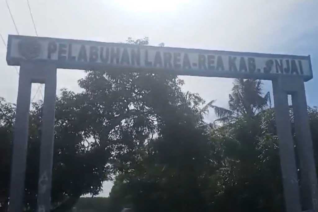 Salah seorang ABK di Kapal Mega Buana di Sinjai, Sulawesi Selatan tewas tenggelam di perairan Larea Rea Sinjai, Rabu 31 Januari 2024.
