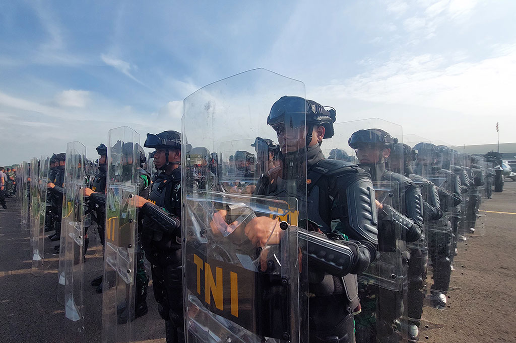 Untuk di Jakarta, apel digelar di Taxy Way Echo Halim Perdanakusuma. Apel dipimpin langsung oleh Pangdam Jaya Mayor Jenderal Mohamad Hasan dan dihadiri langsung Panglima TNI Jenderal Agus Subiyanto. 