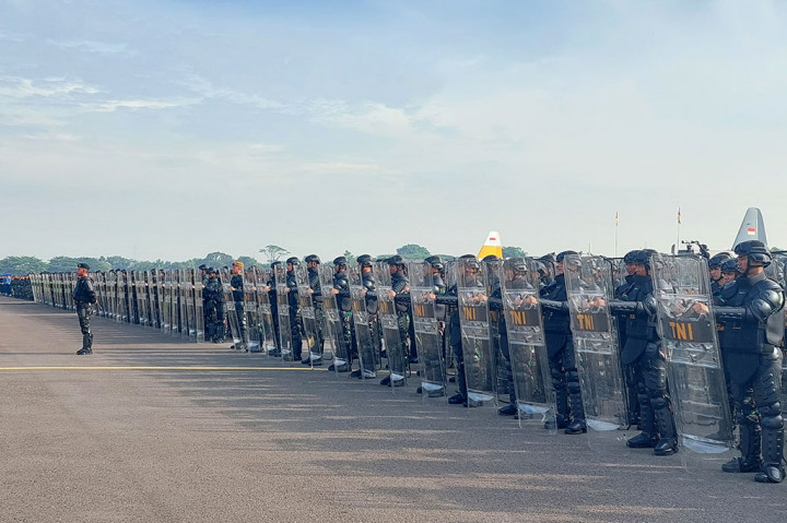 Sebanyak 446.219 personel TNI mengikuti Apel Gelar Pasukan Pengamanan Pemilu tahun 2024 serentak di seluruh Kodam di Indonesia, Kamis, 1 Februari 2024. Kegiatan ini digelar sebagai upaya mendukung kelancaran pesta demokrasi.  