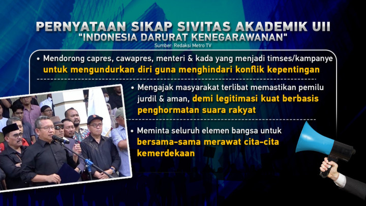 Kritik Pedas Sivitas Universitas untuk Presiden